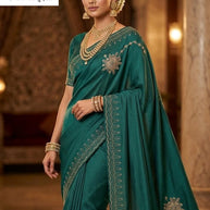Dyed Saree with Blouse Piece for Premium Ethnic and Traditional Wear | KEI-TENT HOUSE