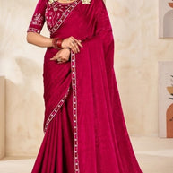 Designer Matching Saree with Blouse Piece for Premium Ethnic and Traditional Wear | KPS-AARYA