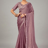 Dyed Saree with Blouse Piece for Premium Ethnic and Traditional Wear | KPS-DEEPU