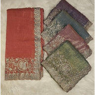 Synthetic Matching Saree with Blouse Piece for Premium Ethnic and Traditional Wear | SBV-HD-0446