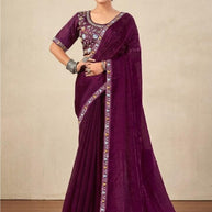 Fancy Saree with Blouse Piece for Premium Ethnic and Traditional Wear | KPS-DIVISHA