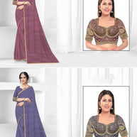 Fancy Saree with Blouse Piece for Premium Ethnic and Traditional Wear | PUN-NOOPUR-117