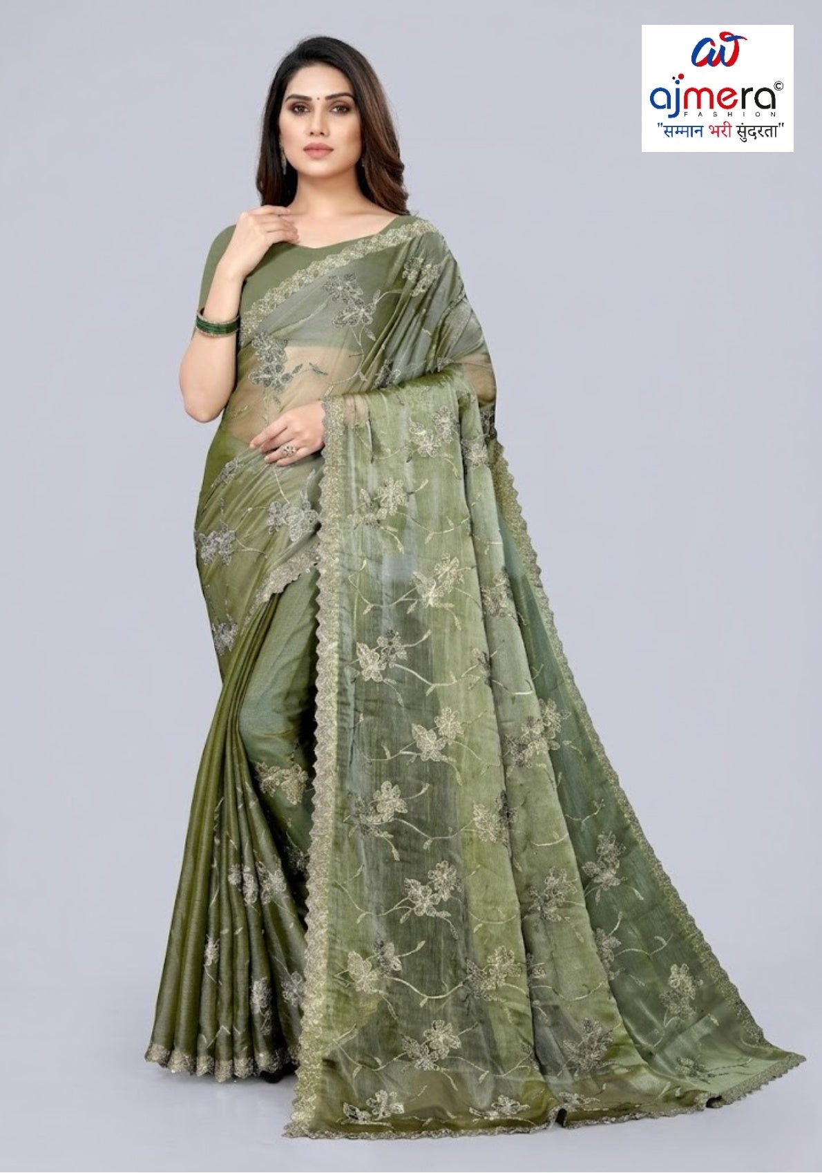 Dyed Fancy Matching Saree Manufacturer, Supplier & Wholesaler in Surat | ADP-FILMY