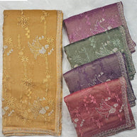 Printed Matching Saree with Blouse Piece for Premium Ethnic and Traditional Wear | SBV-HD-0274