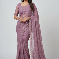 Ethnic Matching Saree with Blouse Piece for Premium Ethnic and Traditional Wear | KEI-KASTURI