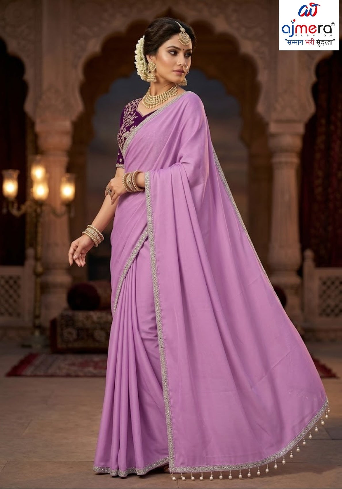 Fancy Matching Saree with Blouse Piece for Premium Ethnic and Traditional Wear | PUN-BELA-344