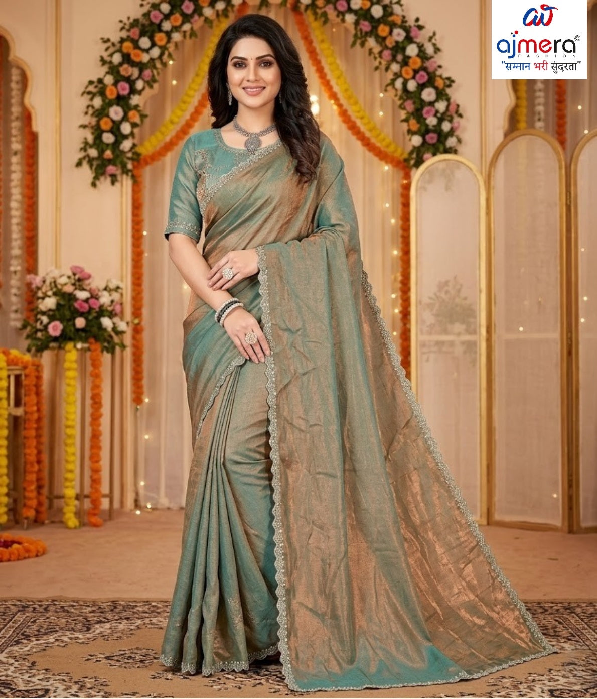 Dyed Saree with Blouse Piece for Premium Ethnic and Traditional Wear | KPS-MAA LAXMI VOL-6