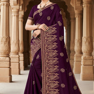 Fancy Saree with Without Blouse for Premium Ethnic and Traditional Wear | KAVI-ANMOL RATAN