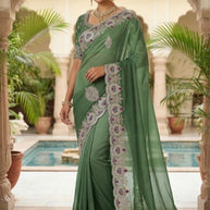 Wholesale Fancy Saree with Blouse Piece for Premium Ethnic and Traditional Wear | PSC-HOT CAKE-4281