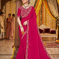 Wholesale Fancy Saree with Blouse Piece for Premium Ethnic and Traditional Wear | KPS-PRATAP