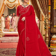 Designer Matching Saree with Blouse Piece for Premium Ethnic and Traditional Wear | KPS-TGB VOL-5