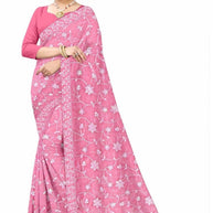 Fashion Saree with Blouse Piece for Premium Ethnic and Traditional Wear | APN-BURBARY SILK