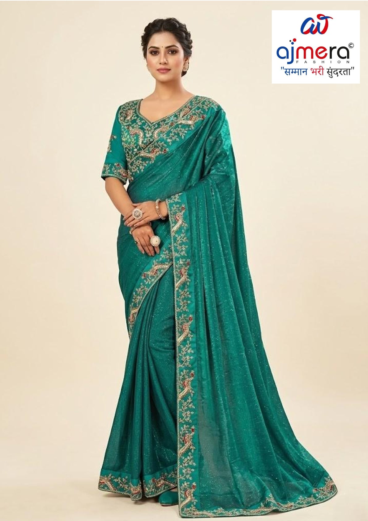 Fancy Matching Saree with Blouse Piece for Premium Ethnic and Traditional Wear | PRM-BANGOL