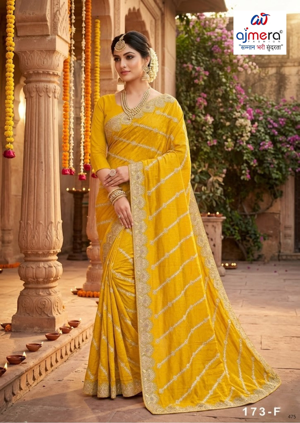 Designer Matching Saree with Blouse Piece for Premium Ethnic and Traditional Wear | VKM-IDEAL