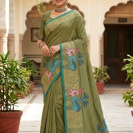 Festival Saree with Blouse Piece for Premium Ethnic and Traditional Wear | PSC-HANSINI-4226