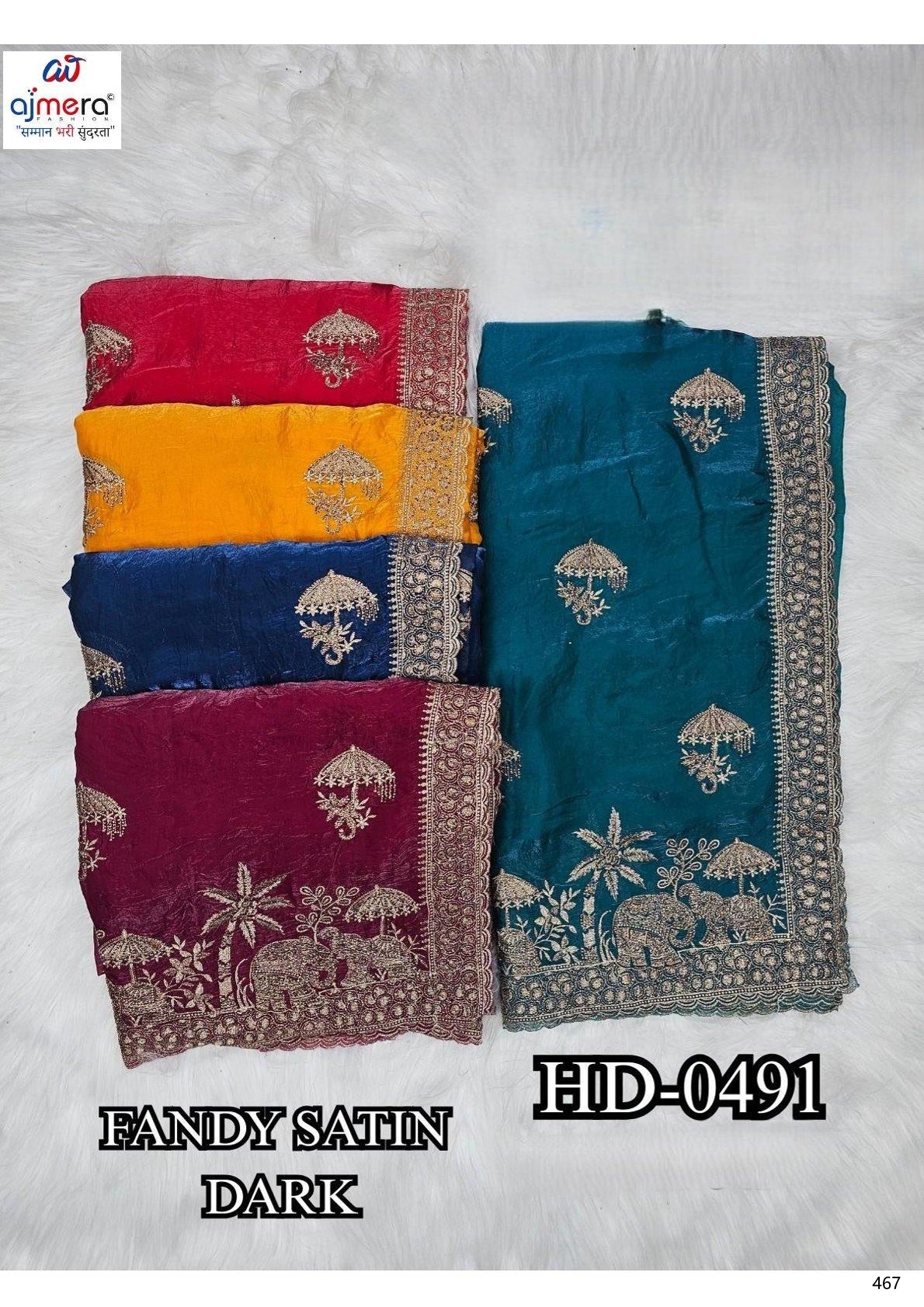 Party Wear Matching Saree with Blouse Piece for Premium Ethnic and Traditional Wear | SBV-HD-0491