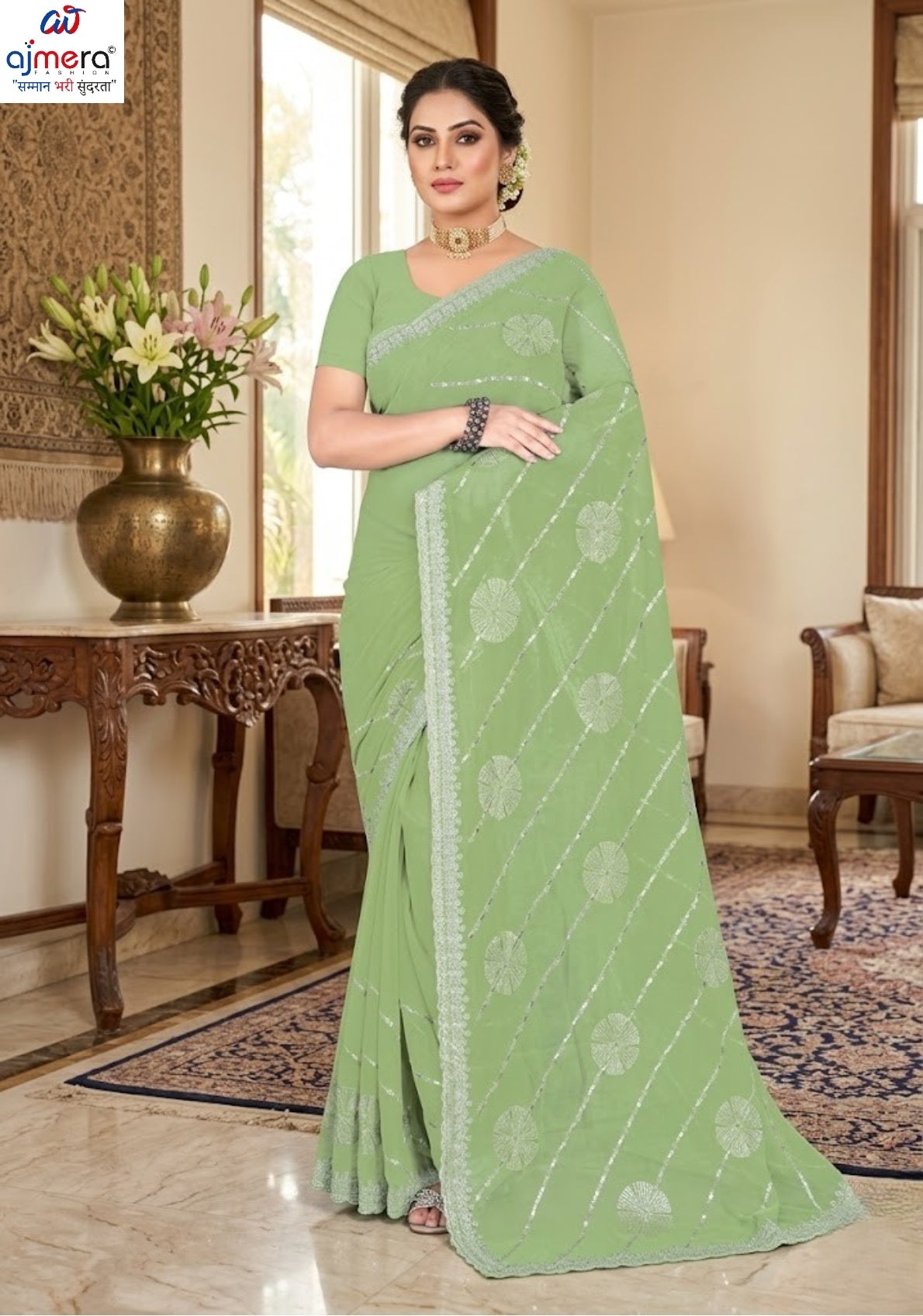 Fancy Saree with Blouse Piece for Premium Ethnic and Traditional Wear | MTE-KHUBSURAT ROUND