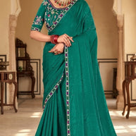 Designer Matching Saree with Blouse Piece for Premium Ethnic and Traditional Wear | KPS-AARYA