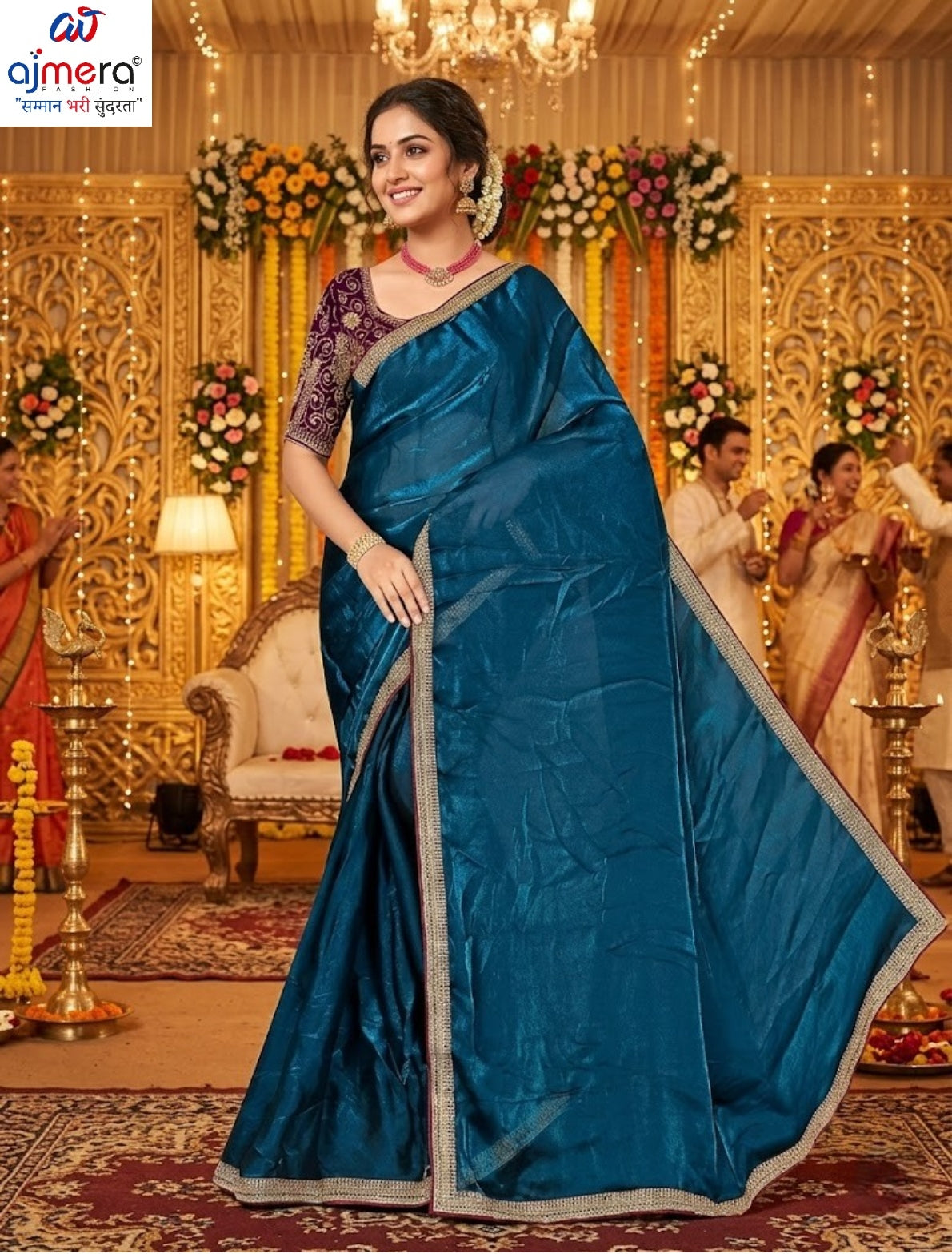 Fashion Saree with Blouse Piece for Premium Ethnic and Traditional Wear | SMM-8910