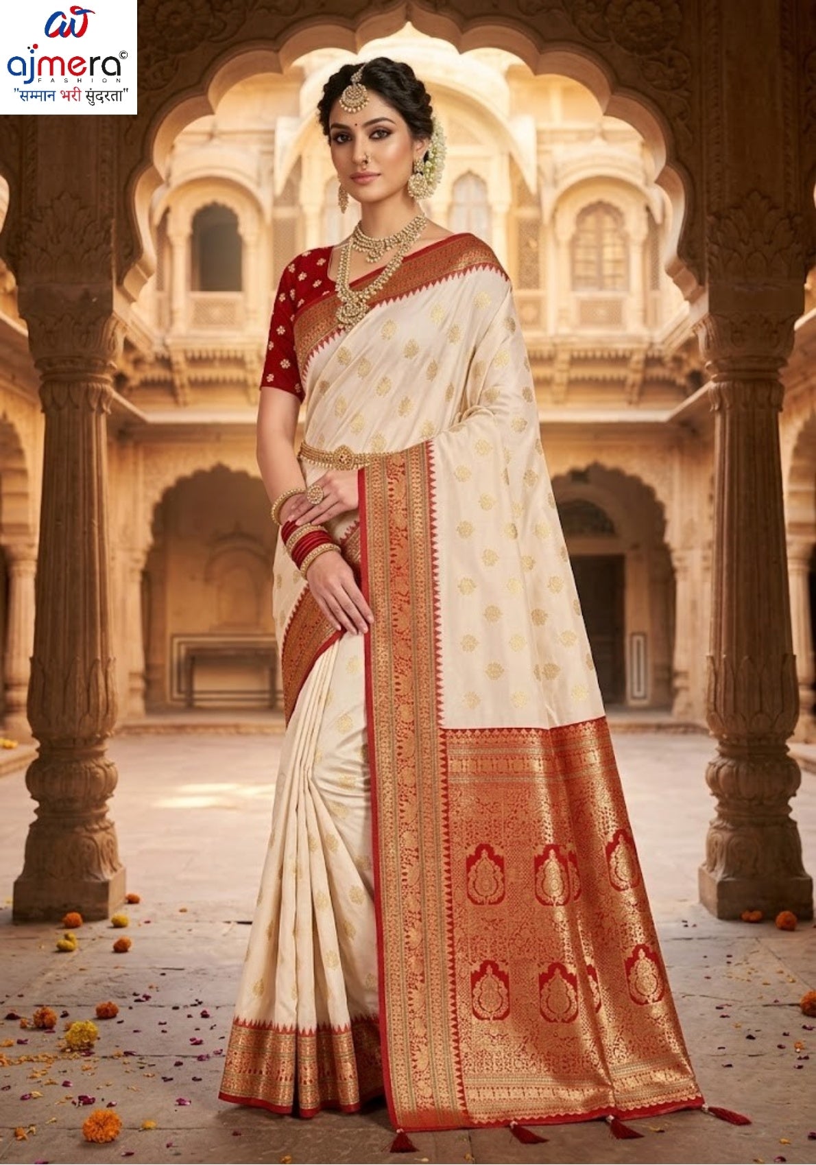 Fancy Saree with Blouse Piece for Premium Ethnic and Traditional Wear | MTE-25336