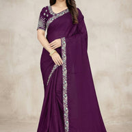 Fancy Saree with Blouse Piece for Premium Ethnic and Traditional Wear | SMM-8571