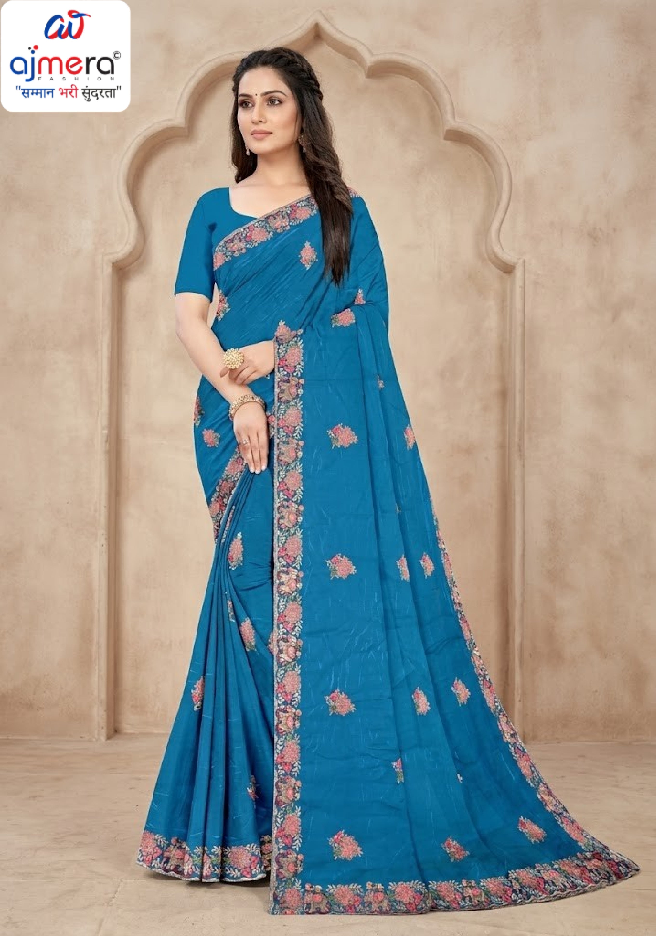 Ethnic Matching Saree with Without Blouse for Premium Ethnic and Traditional Wear | RT-NITYA