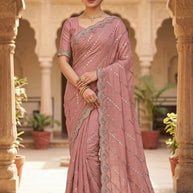 Party Wear Matching Saree with Blouse Piece for Premium Ethnic and Traditional Wear | PSC-DULARI-4427