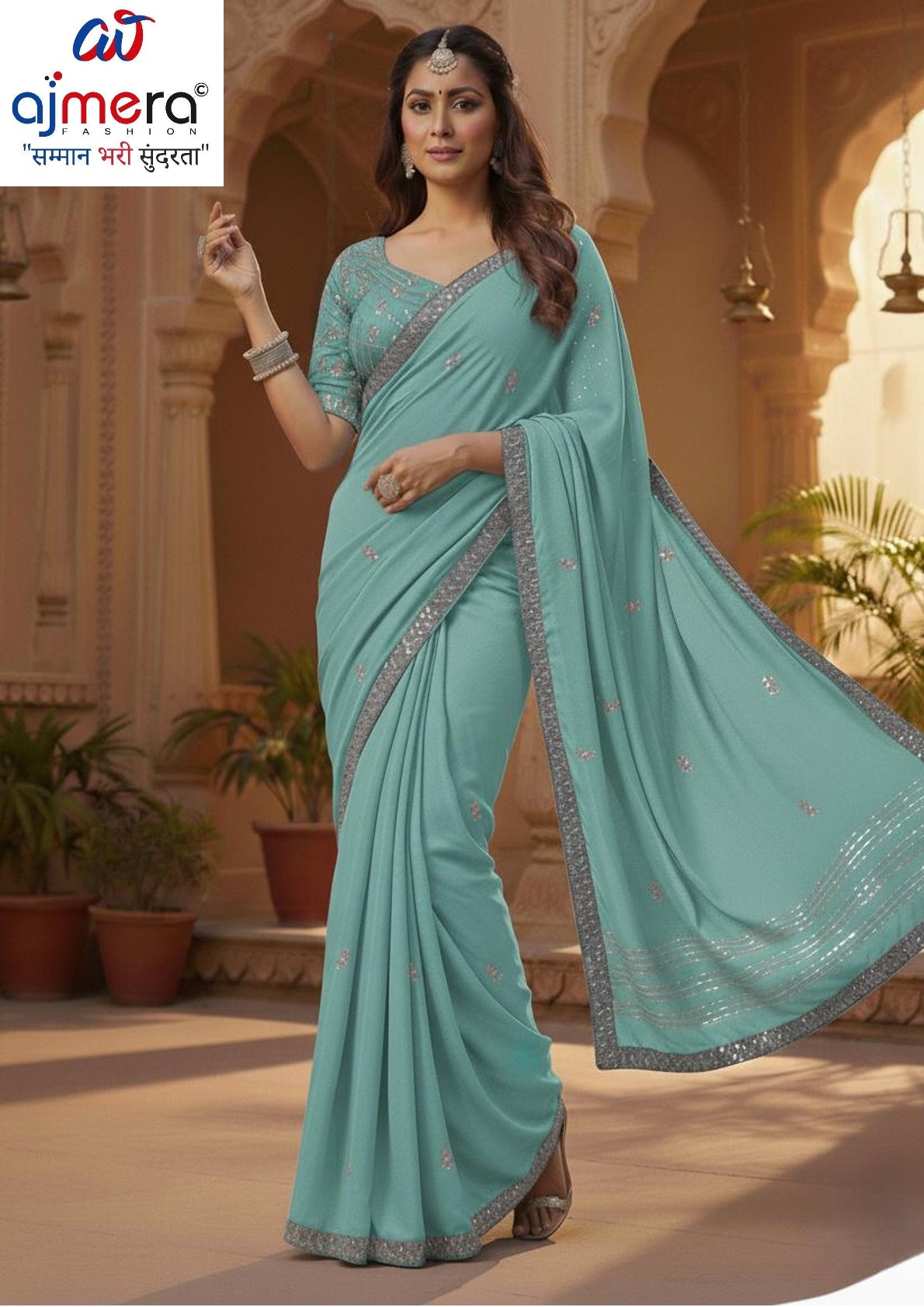 Fancy Matching Saree with Blouse Piece for Premium Ethnic and Traditional Wear | SDO-HW01571