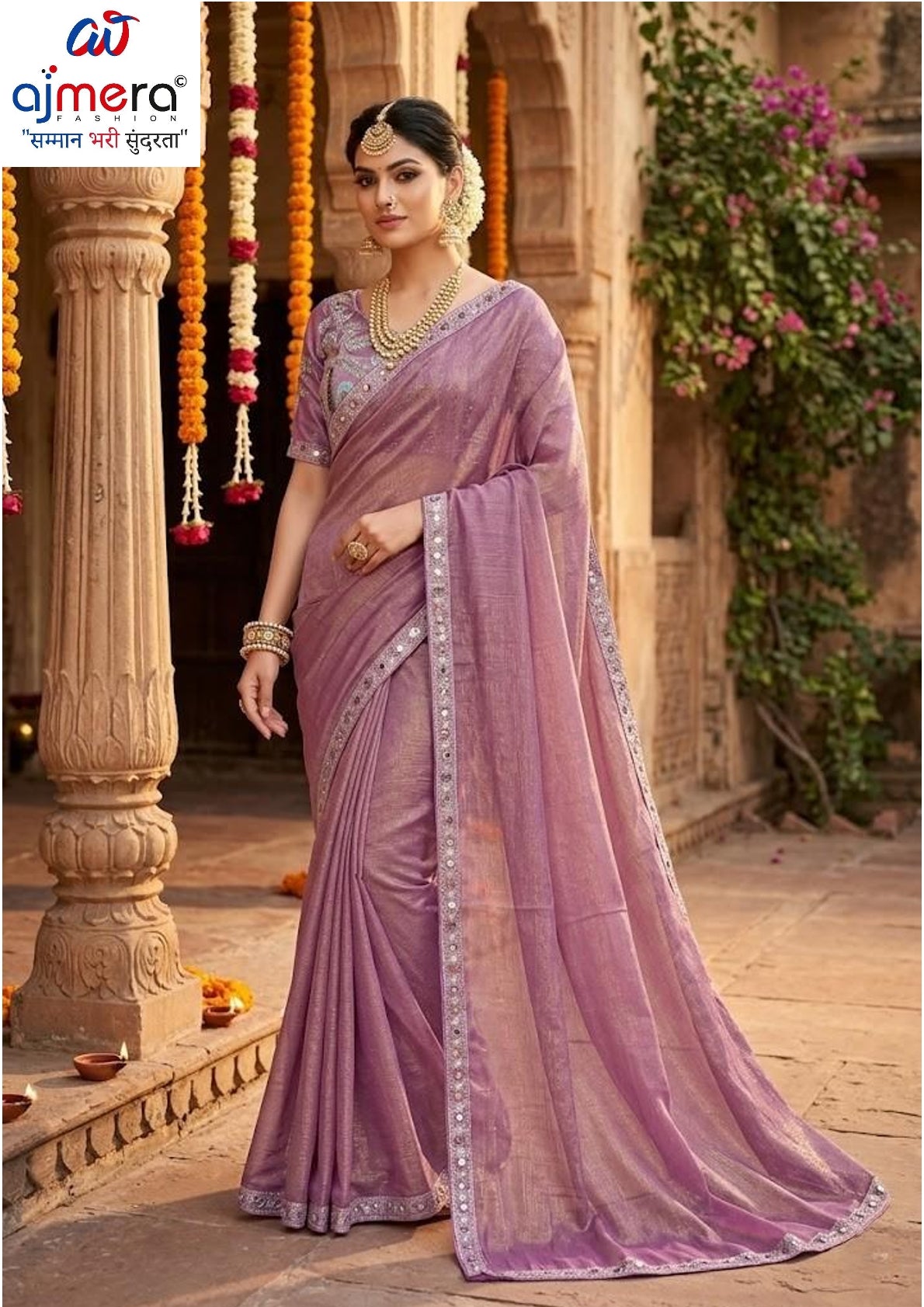Wholesale Fancy Saree with Blouse Piece for Premium Ethnic and Traditional Wear | KPS-INDRA