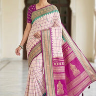 Designer Matching Saree with Blouse Piece for Premium Ethnic and Traditional Wear | MTE-25337