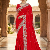 Ethnic Matching Saree with Blouse Piece for Premium Ethnic and Traditional Wear | KPS-SAPNA VOL-2