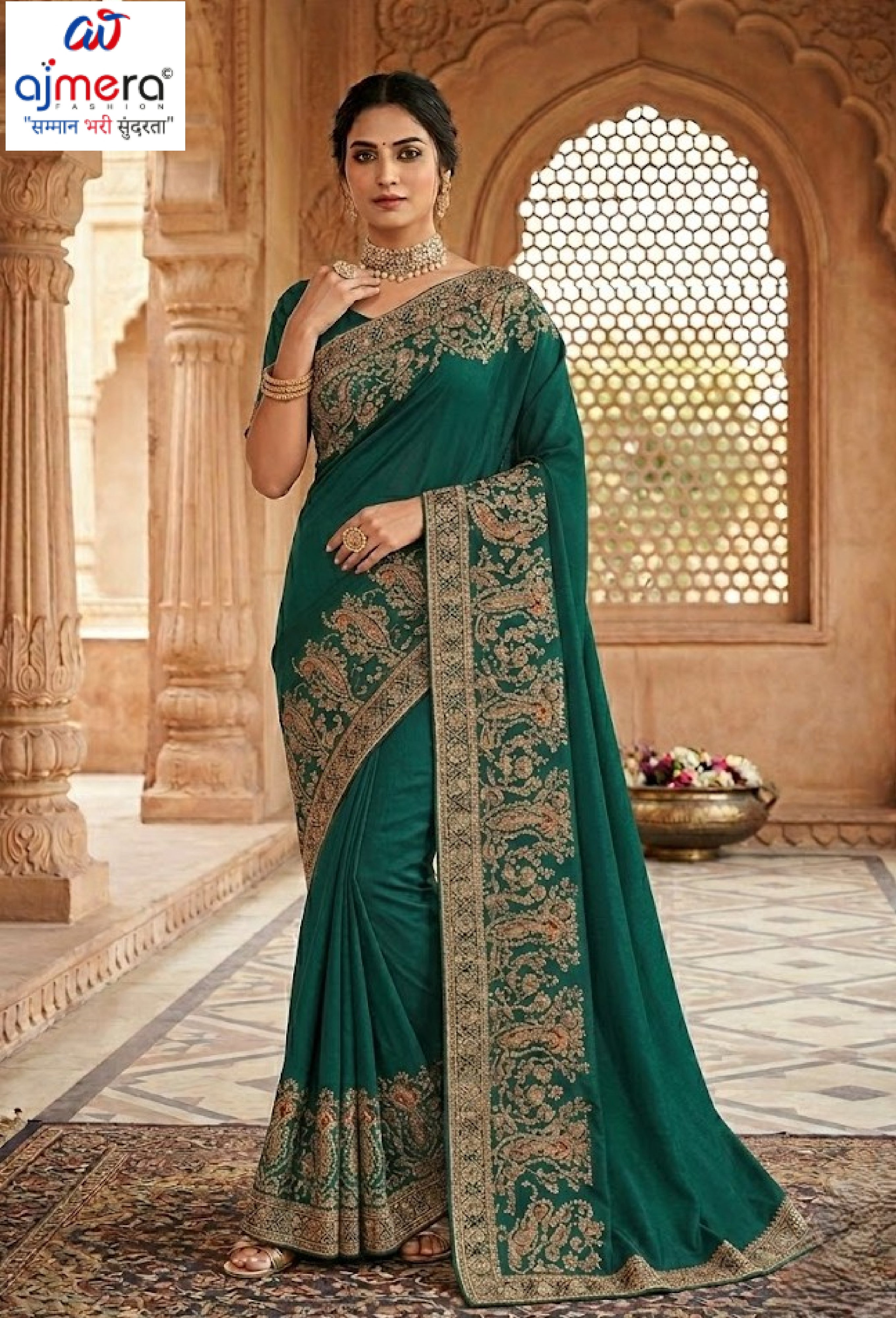 Matching Saree with Blouse Piece for Premium Ethnic and Traditional Wear | SBV-HD-0524