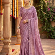 Printed Matching Saree with Blouse Piece for Premium Ethnic and Traditional Wear | KPS-FARZANA