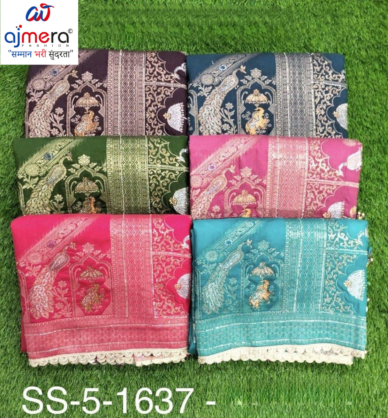 Party Wear Matching Saree with Blouse Piece for Premium Ethnic and Traditional Wear | SBV-SS-5-1637