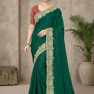 Festival Saree with Blouse Piece for Premium Ethnic and Traditional Wear | SMM-8853