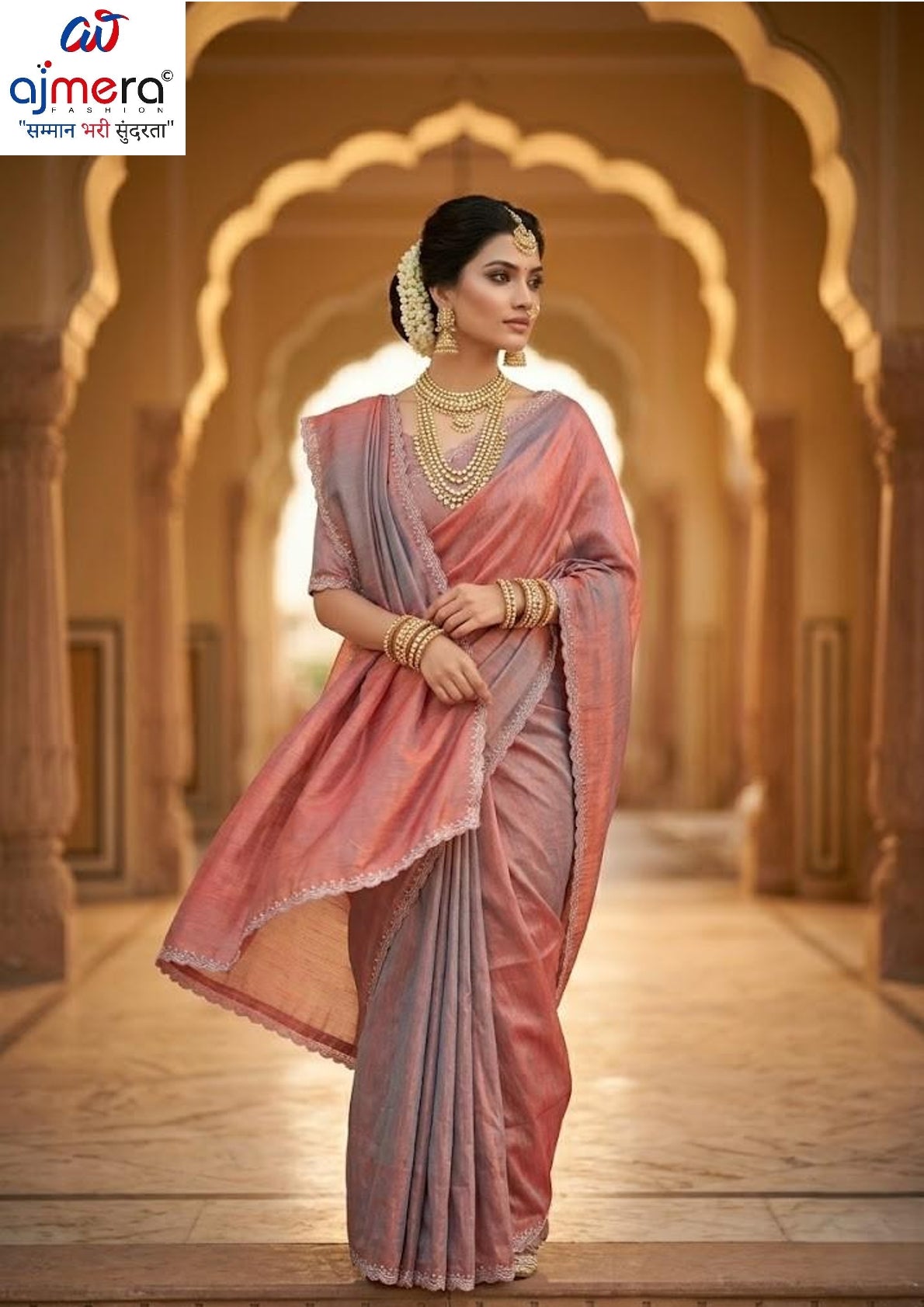 Matching Saree with Blouse Piece for Premium Ethnic and Traditional Wear | KPS-MAA LAXMI VOL-5