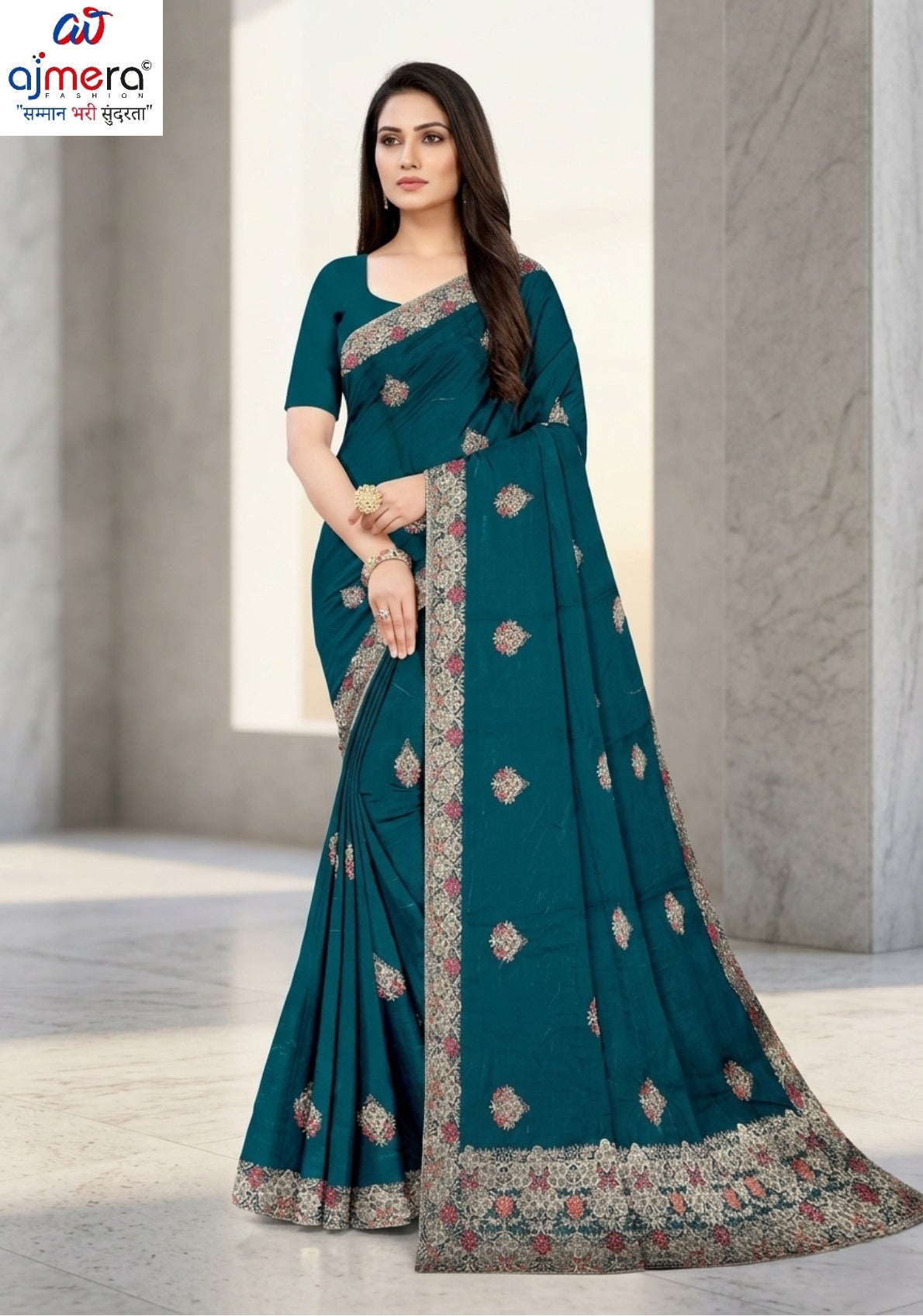 Dyed Saree with Blouse Piece for Premium Ethnic and Traditional Wear | RT-CHANDERI