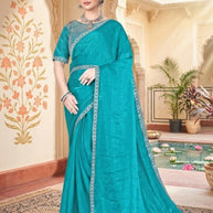 Matching Saree with Blouse Piece for Premium Ethnic and Traditional Wear | KPS-DAKSHA