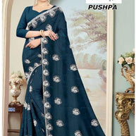 Fancy Matching Saree with Blouse Piece for Premium Ethnic and Traditional Wear | MKM-PUSHPA
