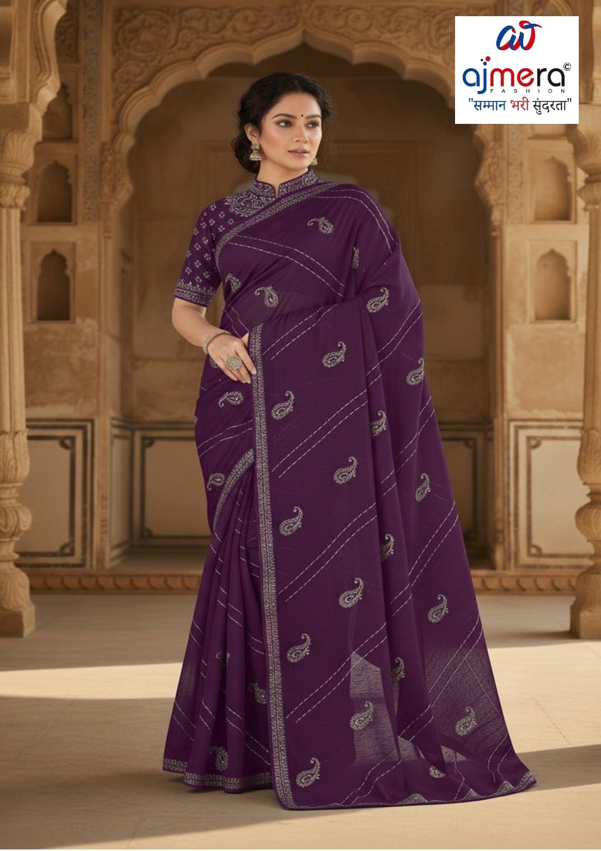 Festival Saree with Blouse Piece for Premium Ethnic and Traditional Wear | MTE-SANGEET SONG