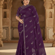 Festival Saree with Blouse Piece for Premium Ethnic and Traditional Wear | MTE-SANGEET SONG
