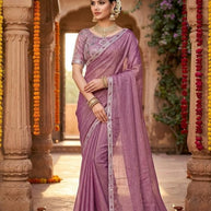 Printed Matching Saree with Blouse Piece for Premium Ethnic and Traditional Wear | KPS-TENDULKAR