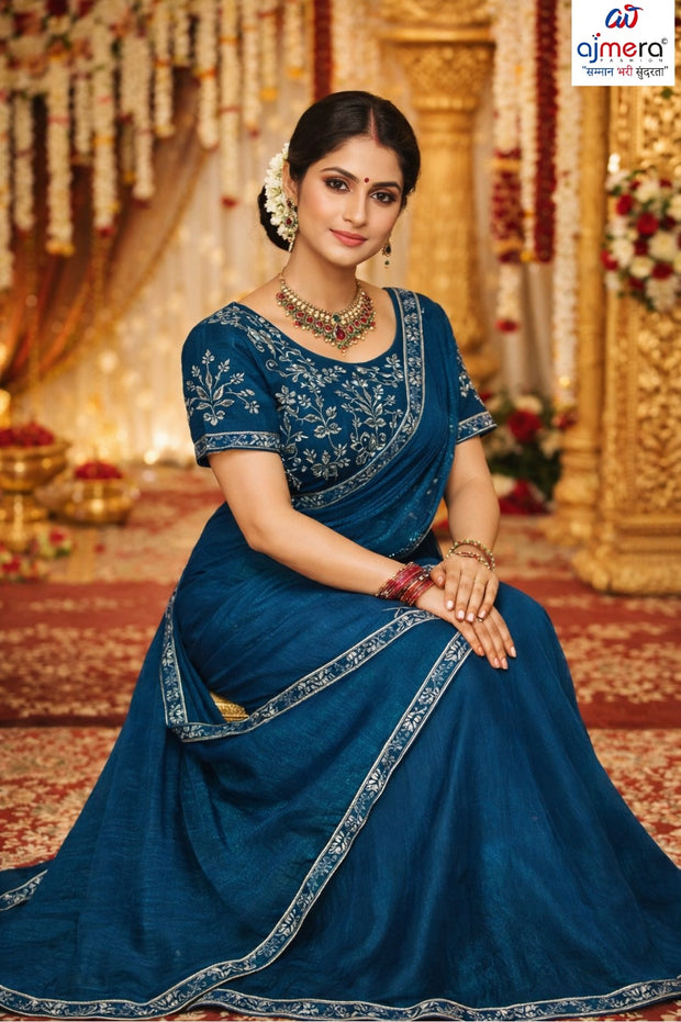 Festival Saree with Blouse Piece for Premium Ethnic and Traditional Wear | KPS-GOOD DAY