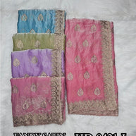 Embroidered Fancy Saree with Blouse Piece for Premium Ethnic and Traditional Wear | SBV-HD-0421L