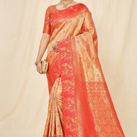 Fancy Matching Saree with Blouse Piece for Premium Ethnic and Traditional Wear | SMM-2169