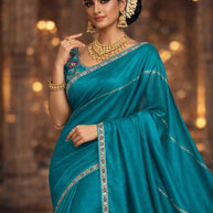Matching Saree with Blouse Piece for Premium Ethnic and Traditional Wear | SMM-8153