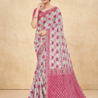 Ladies Matching Saree with Without Blouse for Premium Ethnic and Traditional Wear | RT-KAMYA