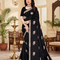 Dyed Saree with Blouse Piece for Premium Ethnic and Traditional Wear | RT-YAMINI