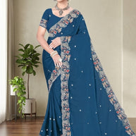 Ethnic Matching Saree with Blouse Piece for Premium Ethnic and Traditional Wear | KPS-SAPNA VOL-2