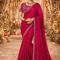 Festival Saree with Blouse Piece for Premium Ethnic and Traditional Wear | KPS-GOOD DAY